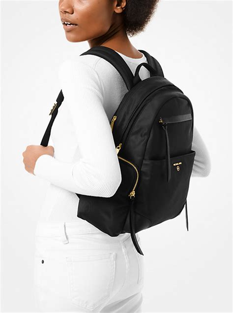 prescott large nylon gabardine backpack